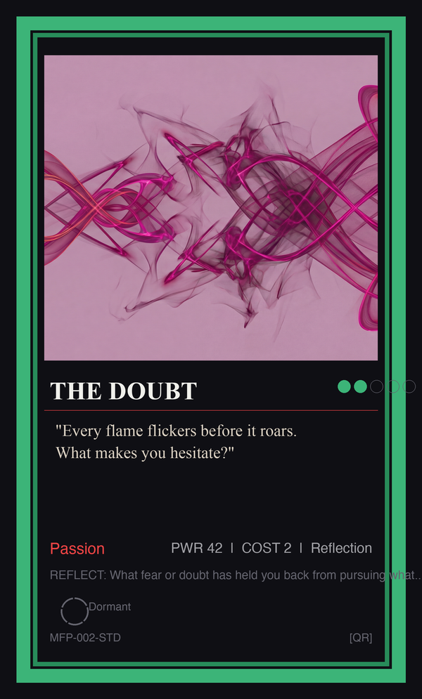 The Doubt — Our Passion in Life