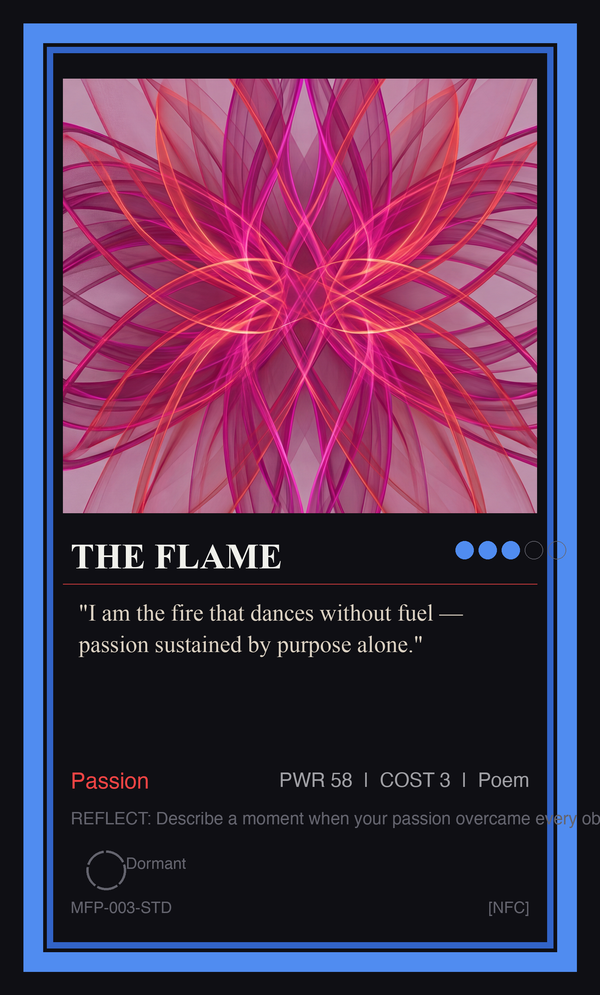 The Flame — Our Passion in Life