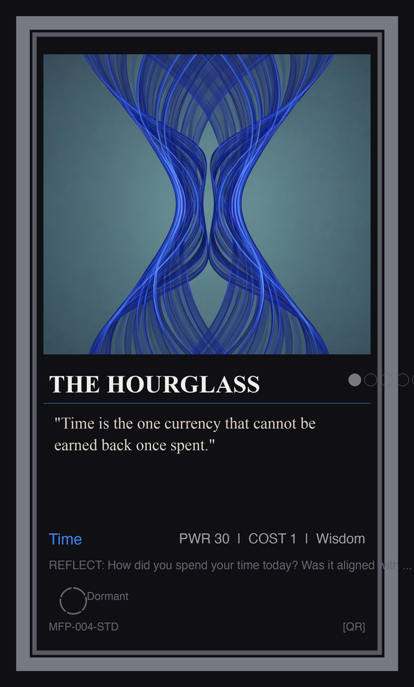 The Hourglass — A Prudent Use of Our Limited Time