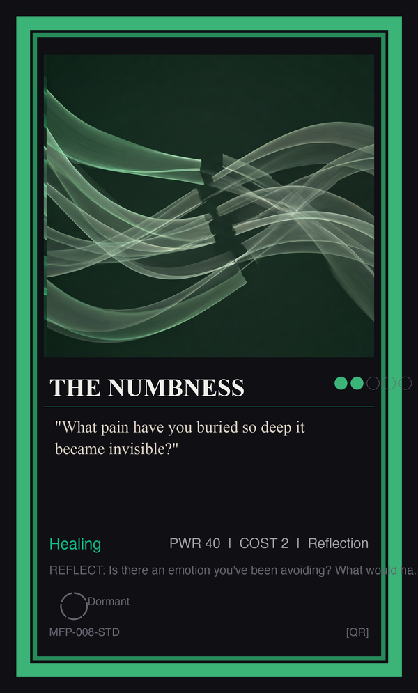 The Numbness — Healing Our Brokenness