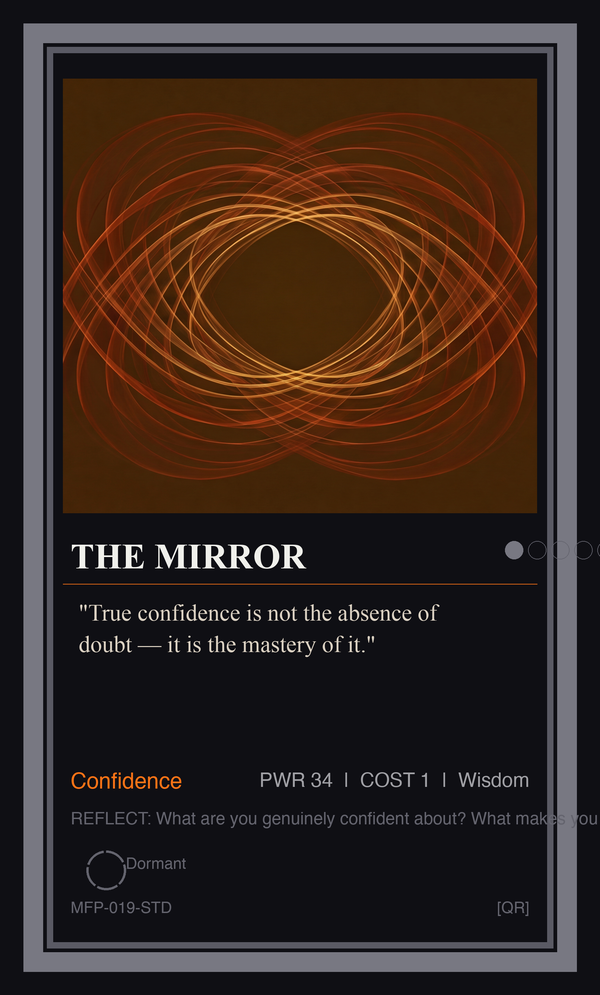 The Mirror — Self-Confidence and Humility