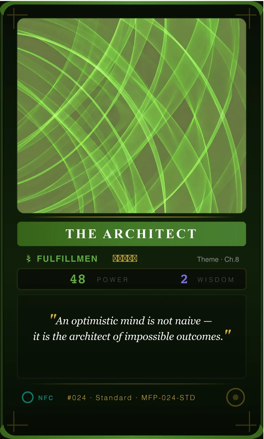 The Architect — The Advantage of the Optimistic Mind