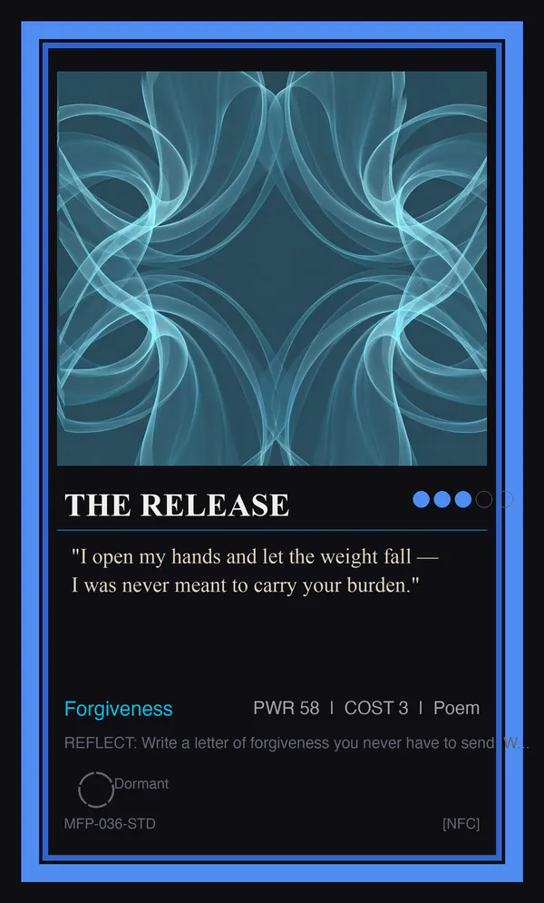 The Release — Forgiveness is the Most Effective Solution