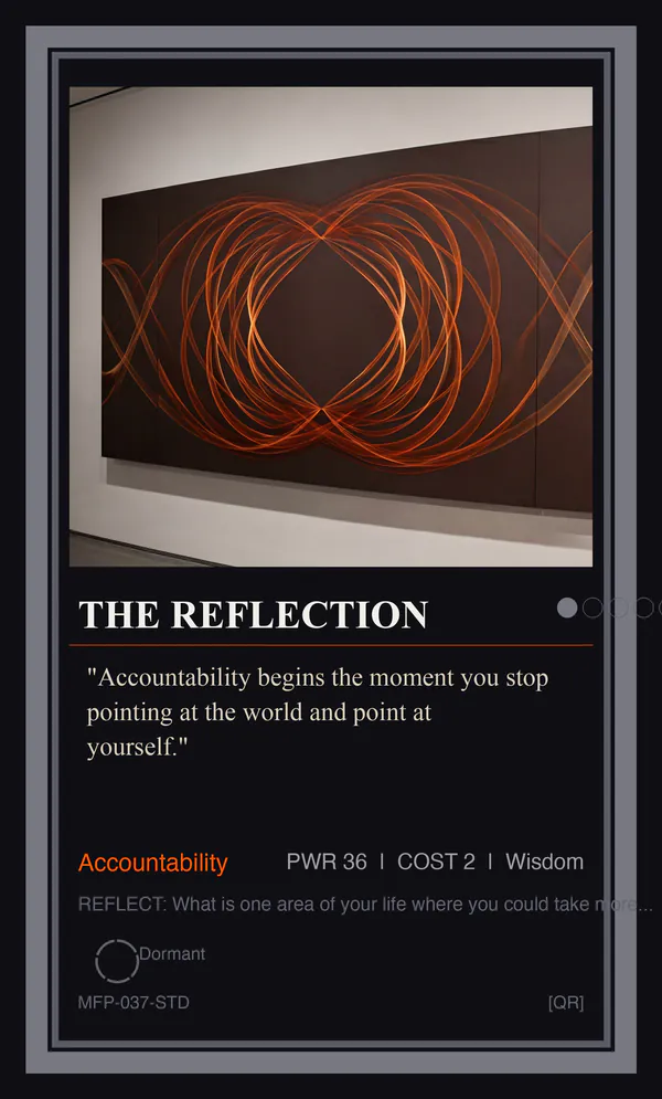 The Reflection — Accountability is a Must