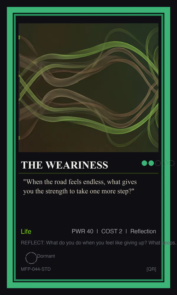 The Weariness — Life is Longest